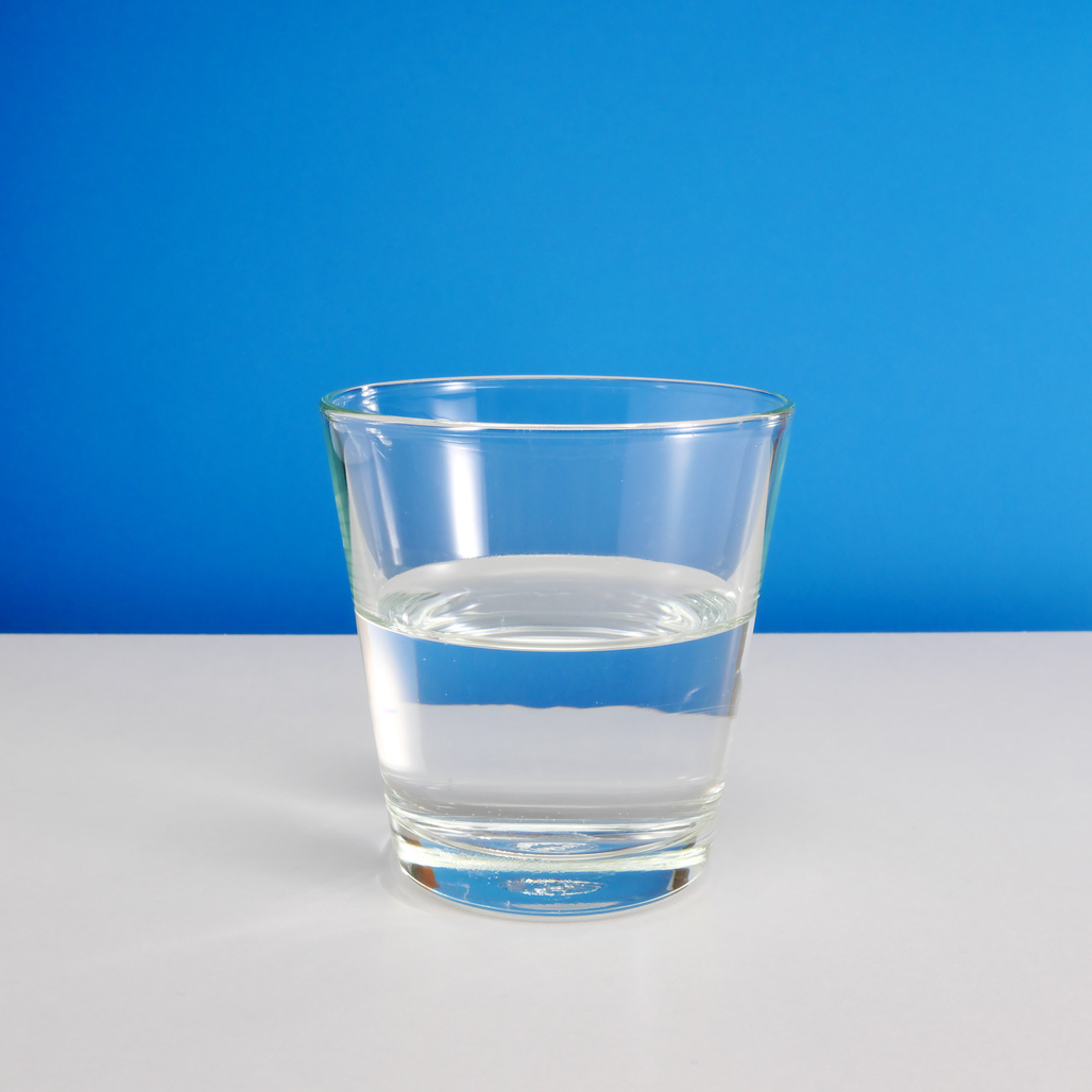 Glass of water
